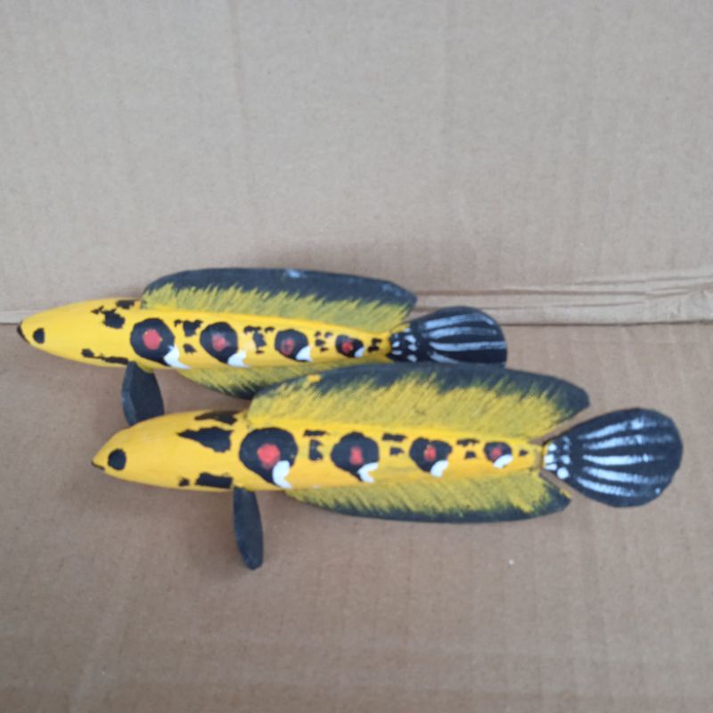 patung Channa yellow Sentarum 15cm