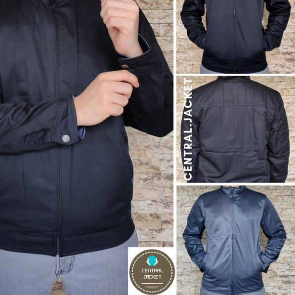JAKET BOSS BOLAK BALIK ORIGINAL IMPORT - JAKET JAS PRIA BOSS CLASSIC - Hitam, XL