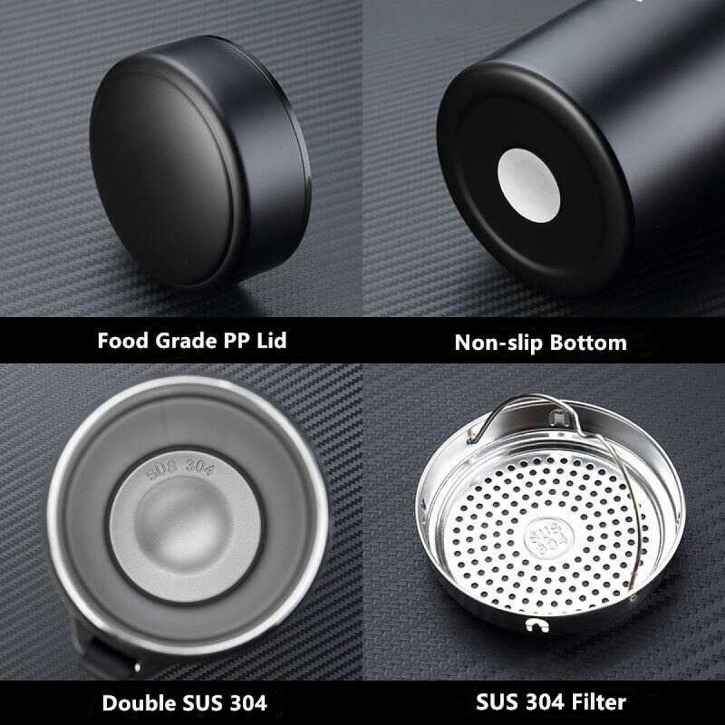 Botol Minum Termos Tumbler Stainless Steel Water Bottle 1100ml