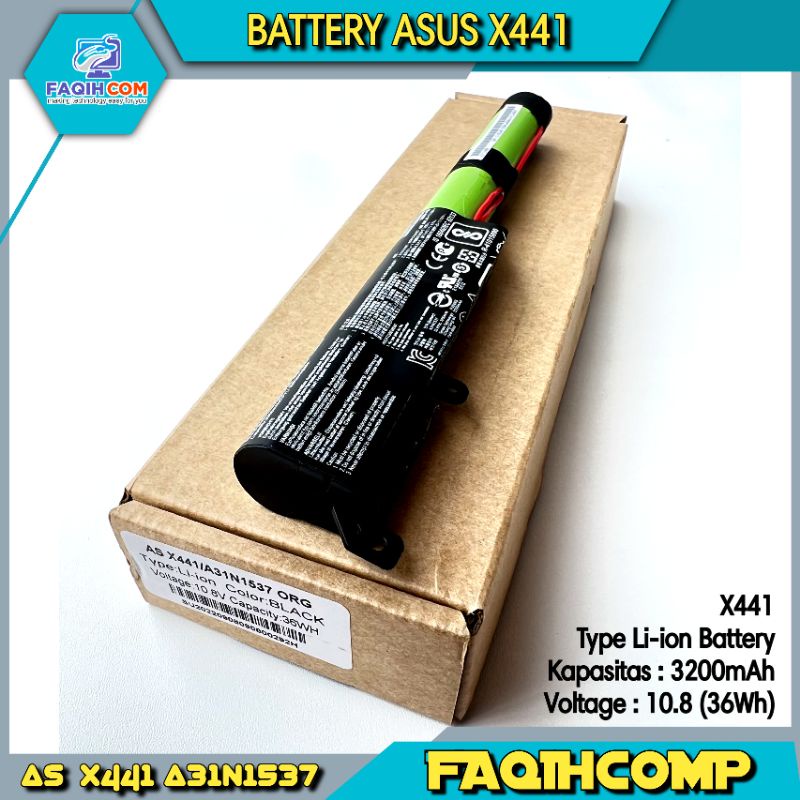 Baterai Batre Laptop ASUS X441 X441U X441N X441S X441UA X441UV X441SA X441SC A31N1537