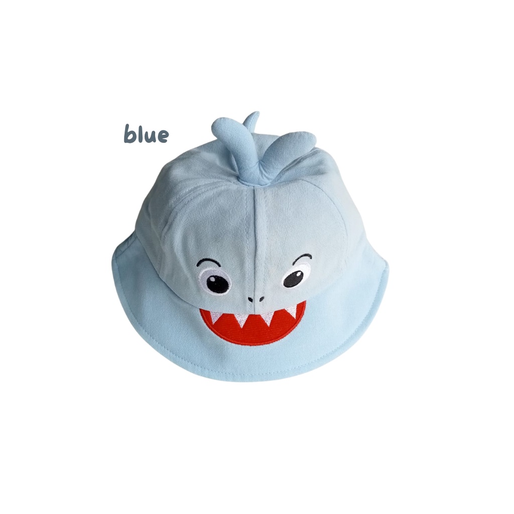 bucket hat anak balita topi buket balita 1 2 3 4 5 tahun SHARK BUCKET HAT topi import aksesoris kepala