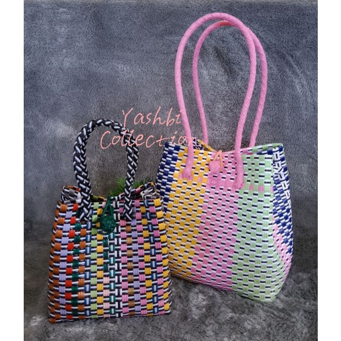 TAS JALI PETY RAINBOW | JALI PATTY | ANYAMAN PLASTIK | JALLY