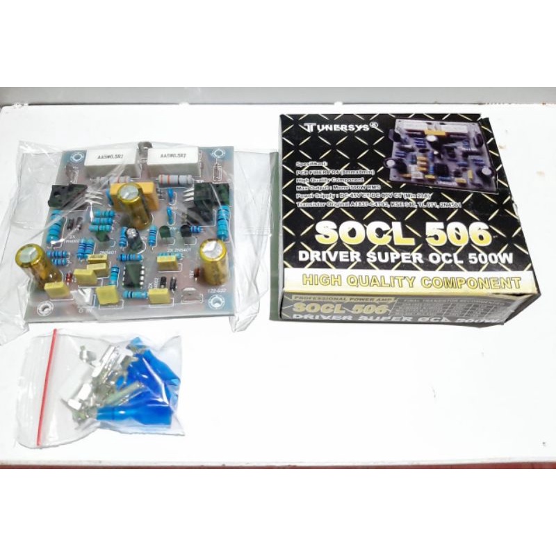 KIT DRIVER SOCL 506 TUNERSYS ORIGINAL PART NO 1 PCB FIBER SILENGLAPI SEKUN