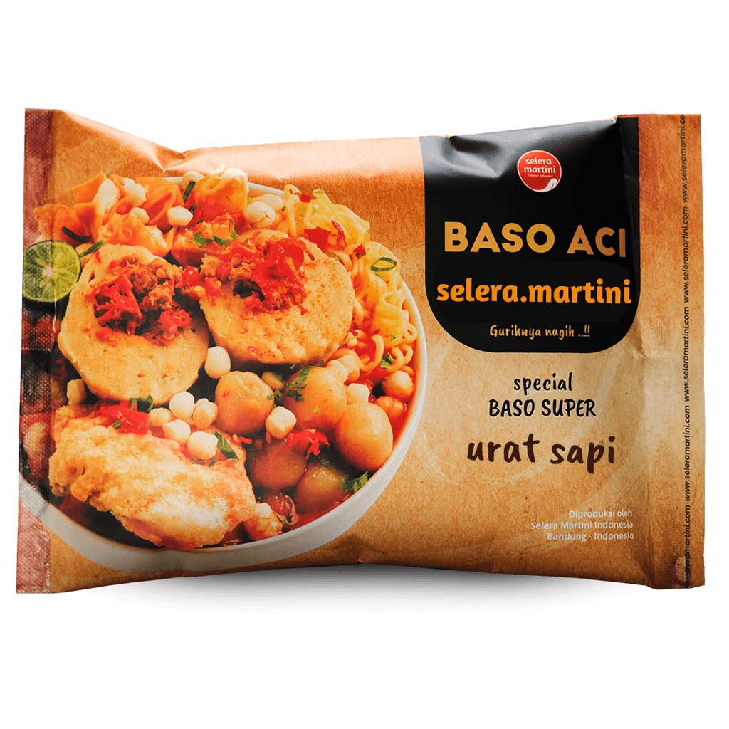 

Amare Food and Snack - Baso Aci Kriboow Spesial/Selera Martini 175gr/Baso Aci/Bakso Aci/Jajanan Kekinian/Makanan Instan