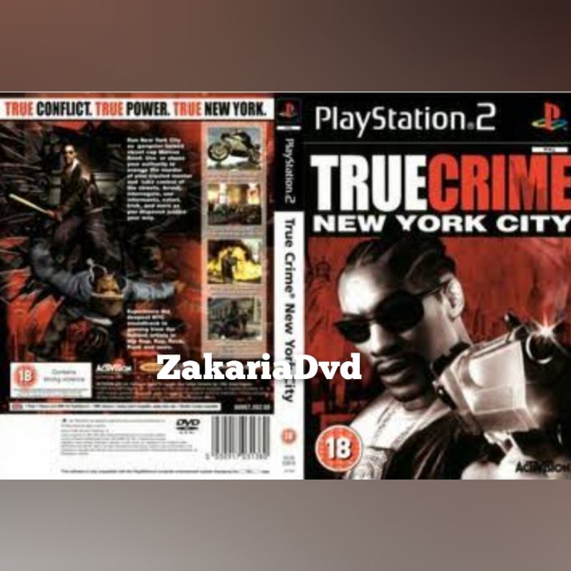 Kaset Ps 2 True Crime New York City