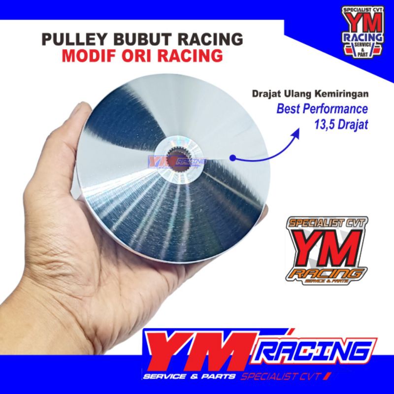 kipas m3 bubutan / kipas rumah roller bubutan mio m3 [ kipas bubutan xeon rc gt soul gt fino fi 125 ( yamaha 44d | 13,5 derajat - bubutan ym racing