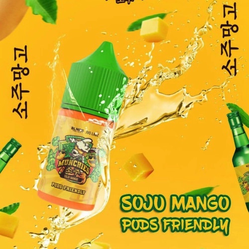 LIQUID VAPE POD 30ML LIKUID MUNCHIESS V4 MANGGA RASA MANGO BUAH