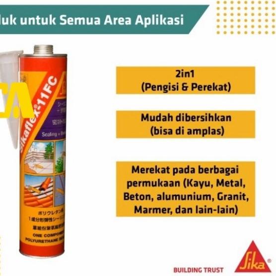 

SIKAFLEX 11 FC / SIKA FLEX 11FC GREY TABUNG 300ML