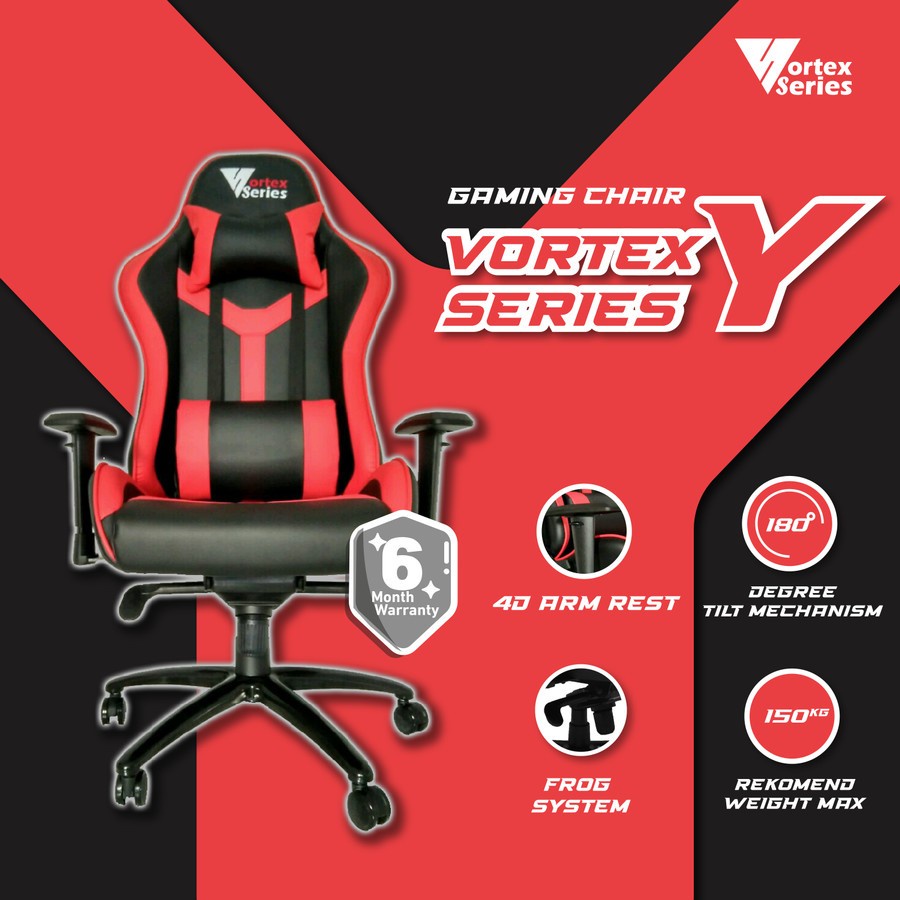 Vortex "Y" Series Gaming Chair / Kursi Gaming