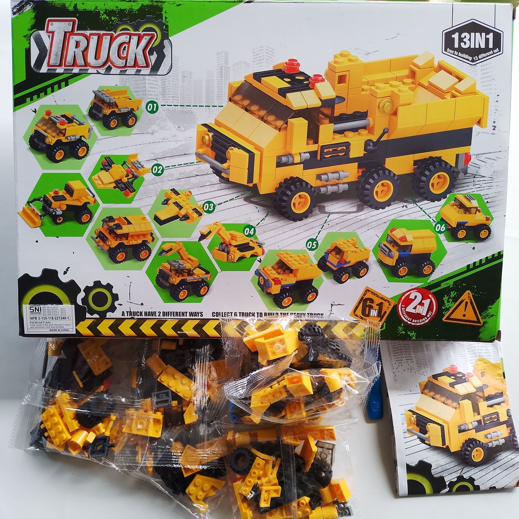 BRICK TRUCK 12 IN 1