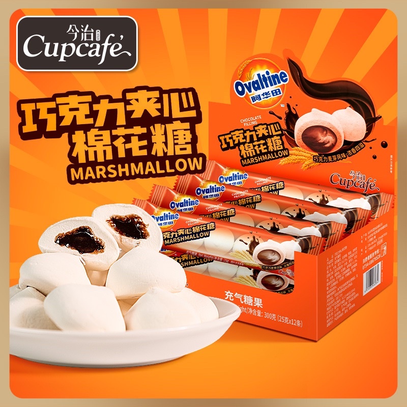 

Ovaltine Marshmallow 25 gr (1 bks = 5 pcs)