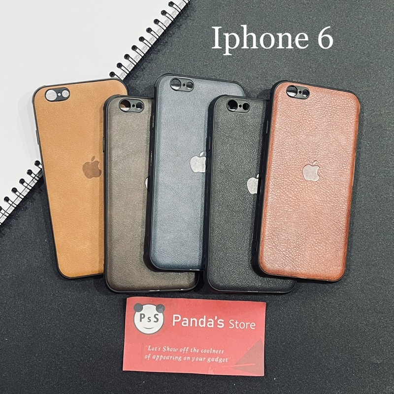 Leather Case Iphone 6, 6+ Softcase Kulit Elegan Casing Slim Fit