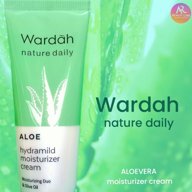 Wardah Nature Daily - Pelembab Wajah Dengan EXtrak Aloevera