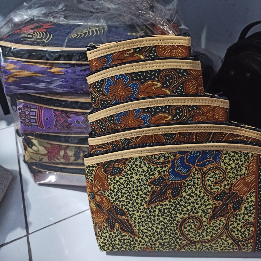 Dompet Beranak Batik Jogja Prambanan Souvenir