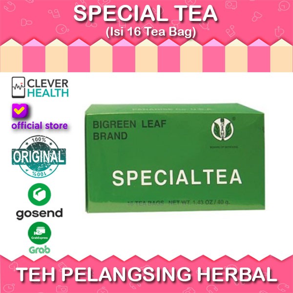 

Sale Special Tea 16 teabag /TEH DIET/TEH PELANGSING/TEH HIJAU/TEH JATI CINA/TEH JAGUNG KOREA/TEH