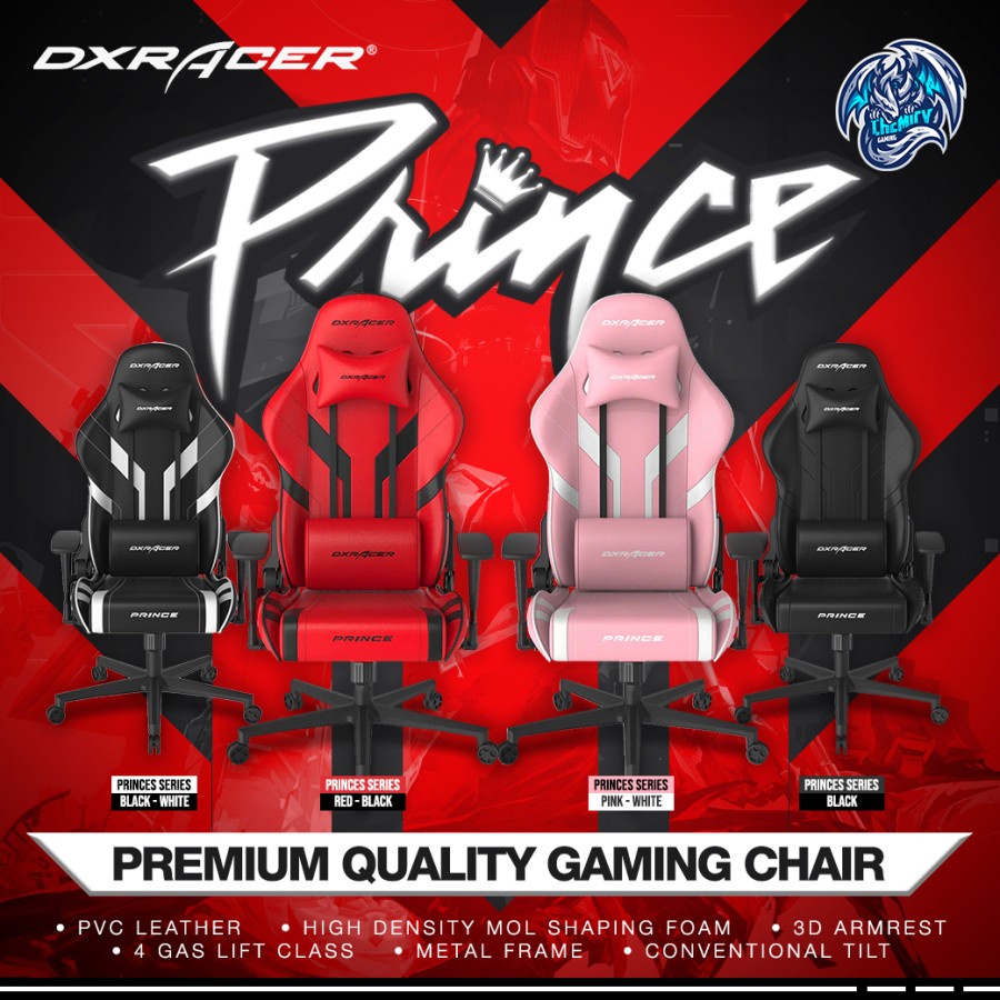 DXRacer Prince Series Gaming Chair / Kursi Gaming