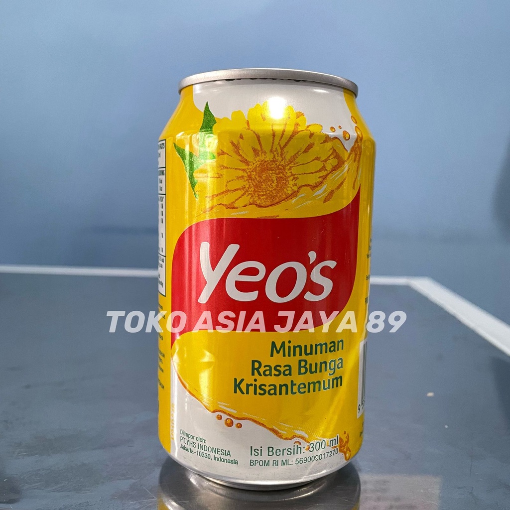 

Yeo's / yeos krisan / chrysantemum kaleng 1 dus isi 24 pcs