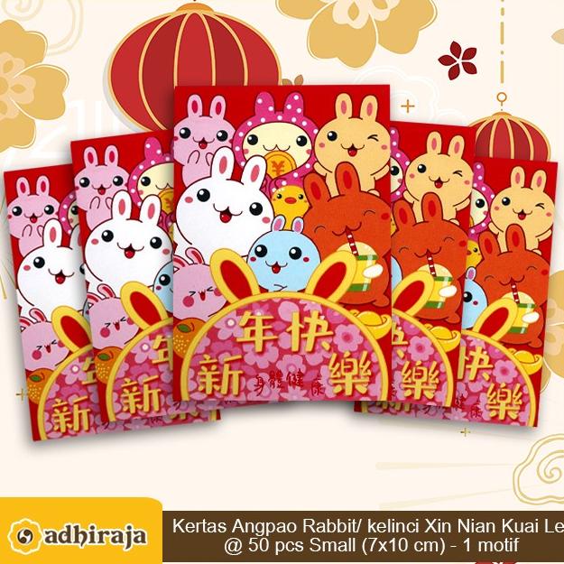 

TERBAIK ANGPAO ANGPAU AMPLOP IMLEK 2023 RABBIT / KELINCI SMALL @50PCS MODEL 5 LIMITED EDITION