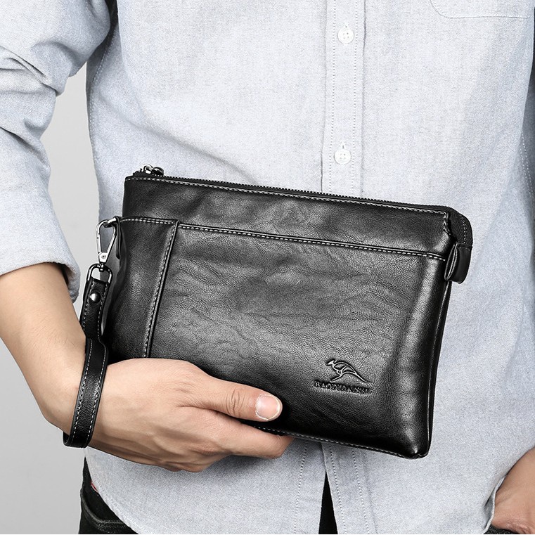 clutch waterproof dompet Murah premium bag kulit A1J7 original pesta branded Selempang besar Tas Gen