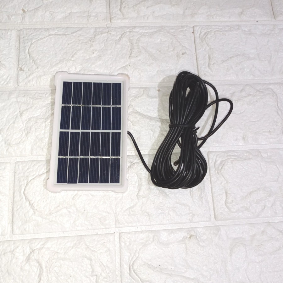 Jtterang Modul Panel Surya 6V 1W Kabel Jack Dc Barang Nos Solarcell