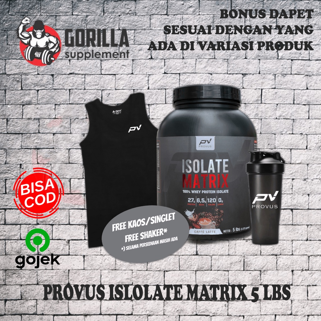 PV PROVUS Isolate Matrix 5lbs 5lb 100% Whey Protein Isolate