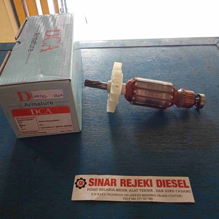 Armature Angker Bor Rotary Hammer 26mm Bosch GBH 2 26 DRE GBH2-26DRE