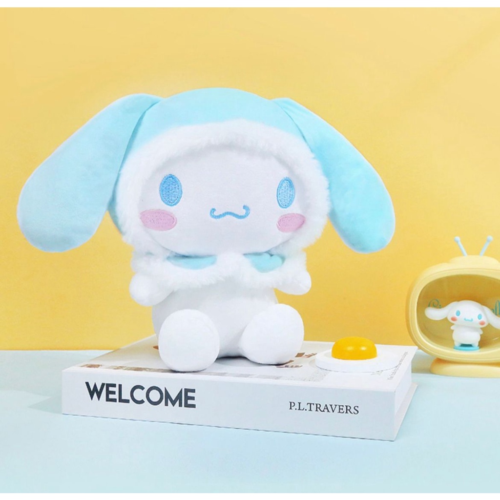 MAINAN BONEKA CINNAMOROLL IMPOR PLUSH LUCU