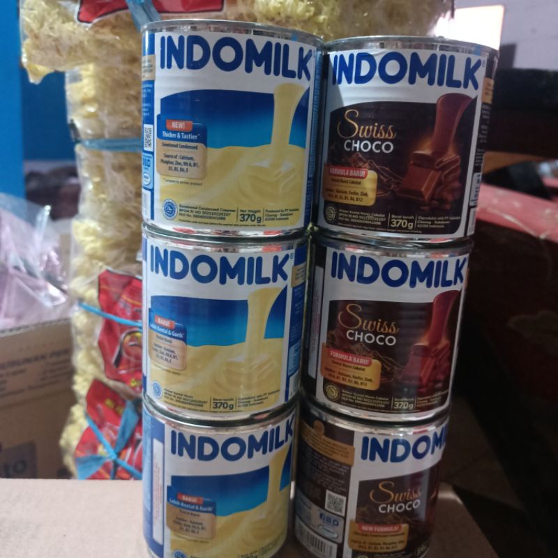 Indomilk kaleng 370gr