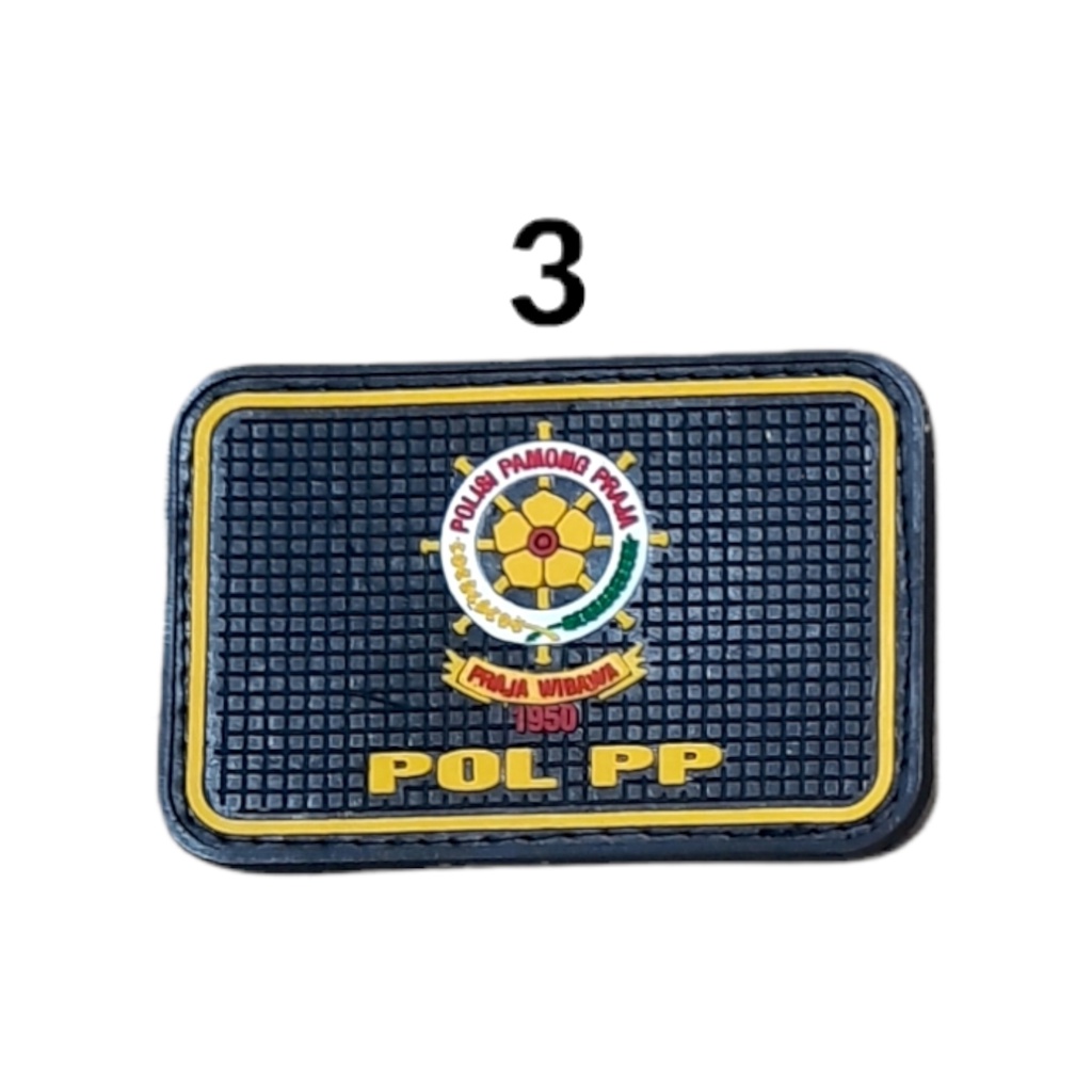 Patch Rubber Logo Satpol PP