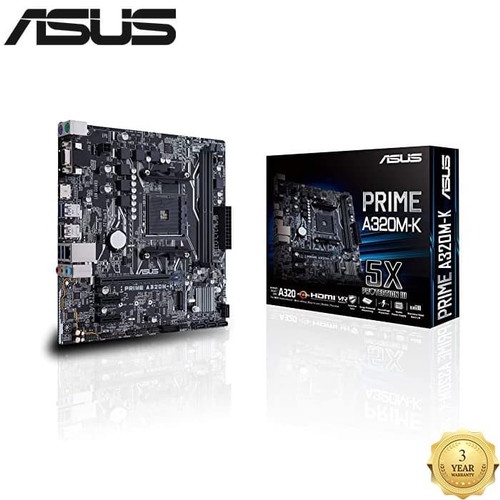 MOTHERBOARD ASUS PRIME A320M-K amd am4 socket