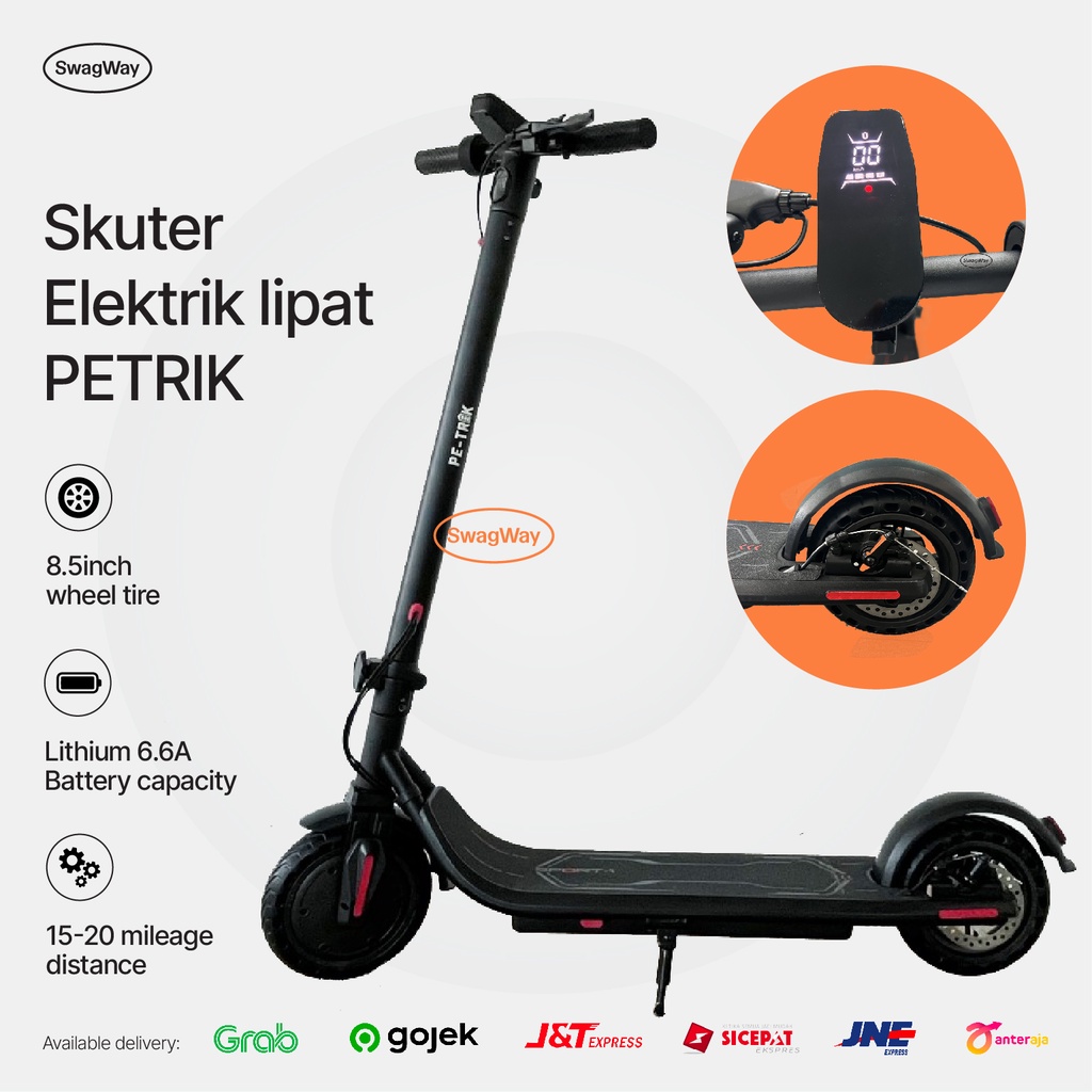 Skuter listrik lipat skuter elektrik 8.5inch petrik 85KU scooter fold
