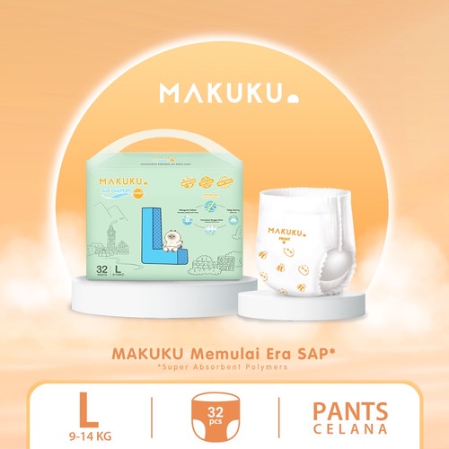 MAKUKU SAP Diaper Comfort+ L32