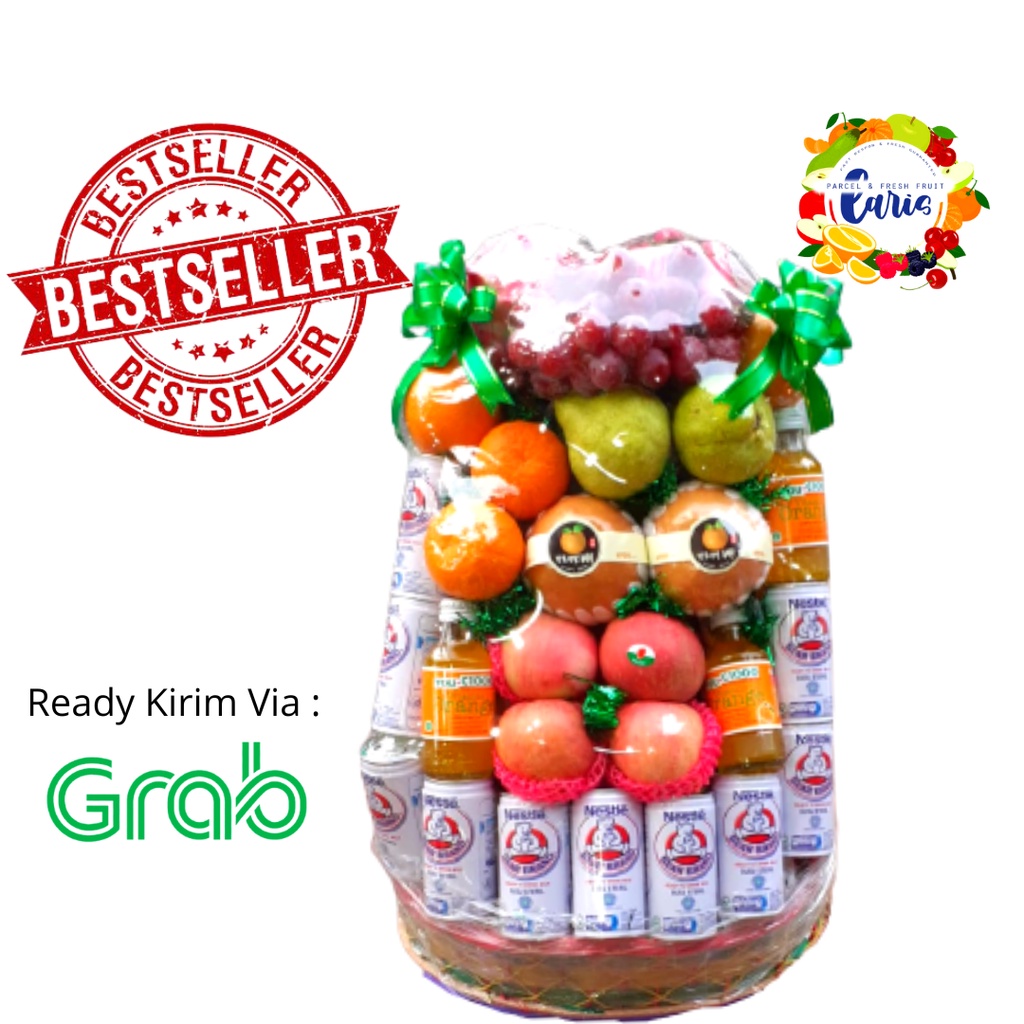 

Parcel Hantaran Hampers Buah Mix Susu Bearbrand dan Vitamin UC1000 Premium