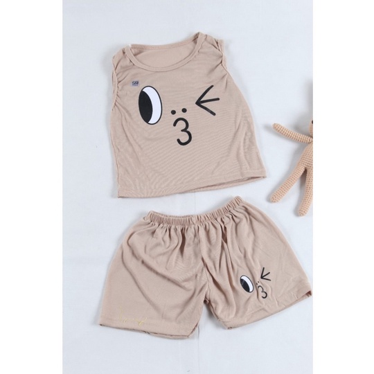 Jeco fashion Set anak singlet otre