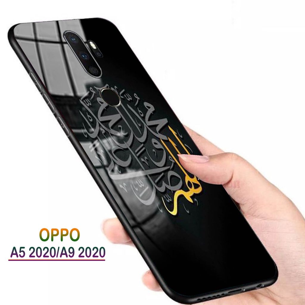 Softcase Kaca OPPO A5 2020 A9 2020 - Case Handphone A5 2020 A9 2020 [T14].