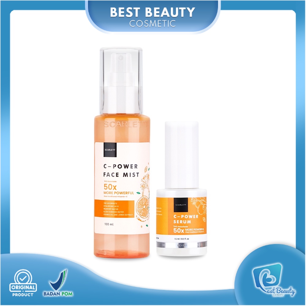 ★ BB ★ Scarlett Whitening C-Power SERIES | C-Power Face Mist -Serum