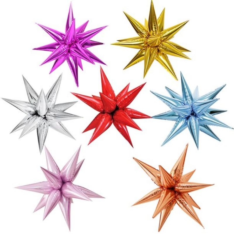 Jual Balon Foil Starburst 3D Size 22 inch | Shopee Indonesia