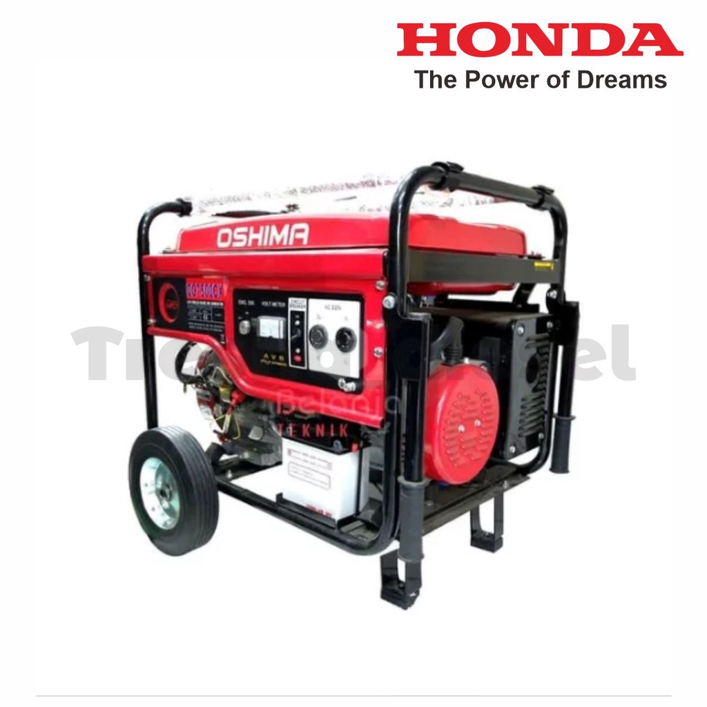 GENSET 5000 WATT HONDA OSHIMA OG 7500 CX / OG7500CX