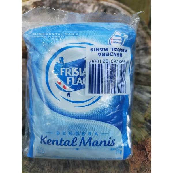 

Susu kental manis Bendera Frisian Flag sachet isi 6