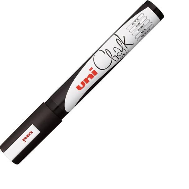 

UNI Chalk Marker PWE-5M Marker Pen (Medium Point) - Black