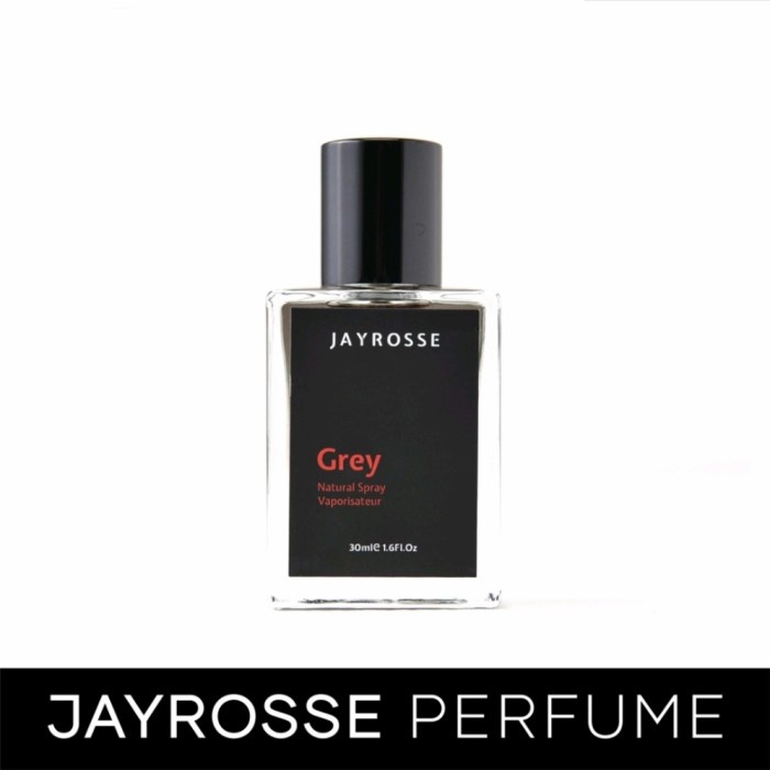 Jayrosse Perfume - Grey Parfum Pria Asli