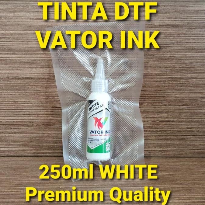 

TERLARIS DTF White Vator Ink 250ml Tinta Putih Transfer Film Sablon Powder Glue /ALAT TULIS AESTHETIC/ALAT TULIS SEKOLAH/ALAT TULIS SET/ALAT TULIS LENGKAP/ALAT TULIS ANAK/ALAT TULIS LUCU