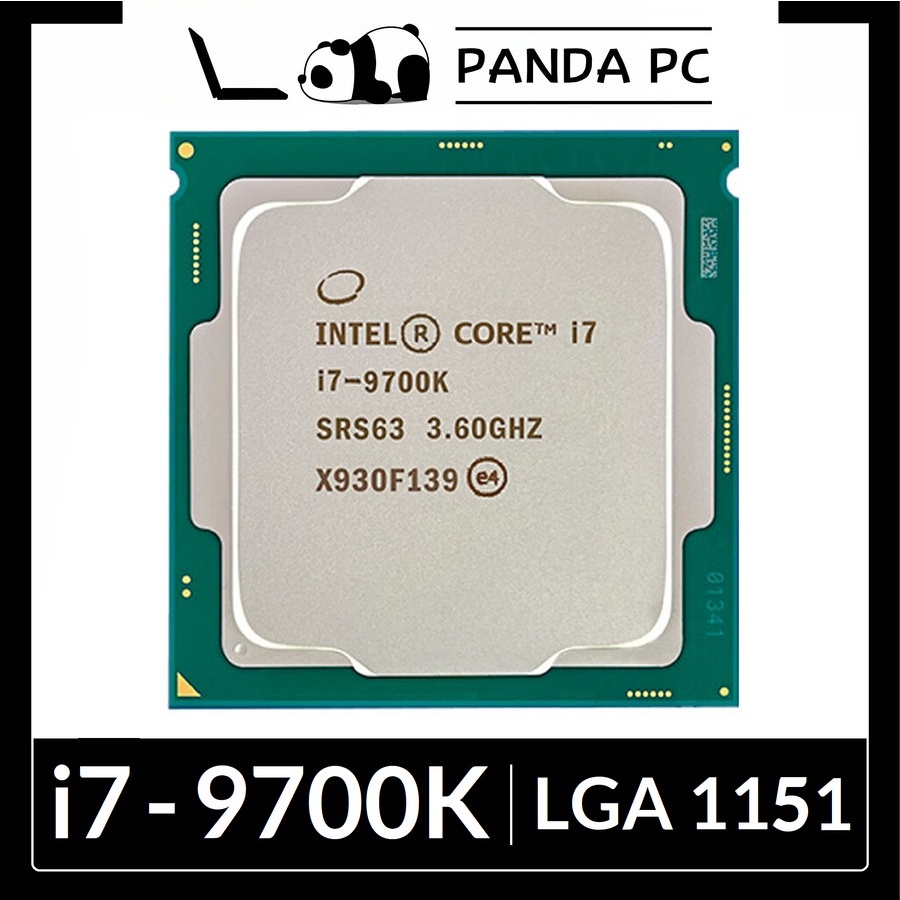 Processor Intel Core i7 9700K tray Socket 1151 Coffee Lake Not 9700