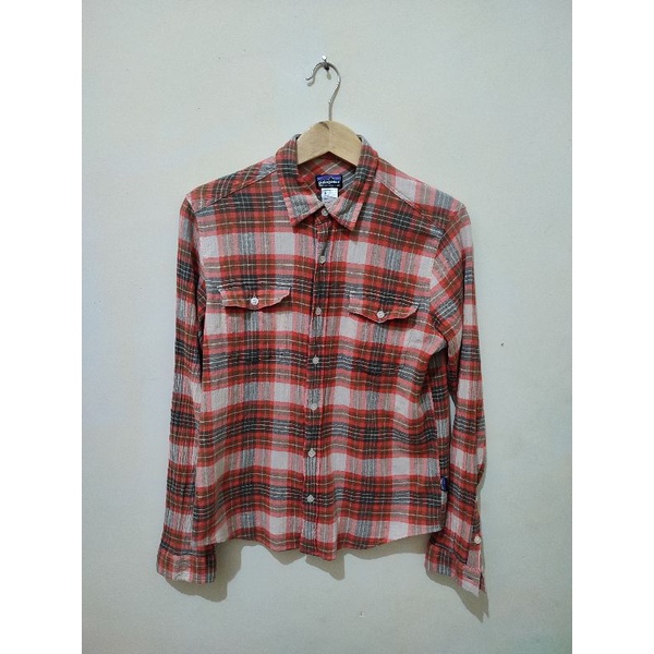 kemeja Flanel Patagonia second murah