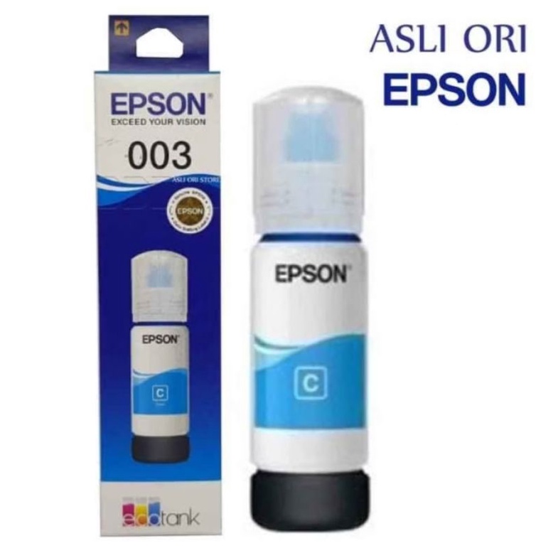 Tinta Printer Eps0n 003 ori harga per botol