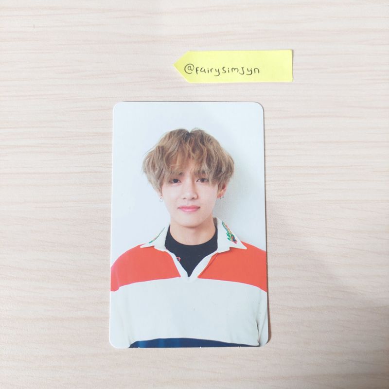 Photocard Taehyung Official Album BTS Love Yourself  'Her' Versi V || PC TAEHYUNG OFFICIAL