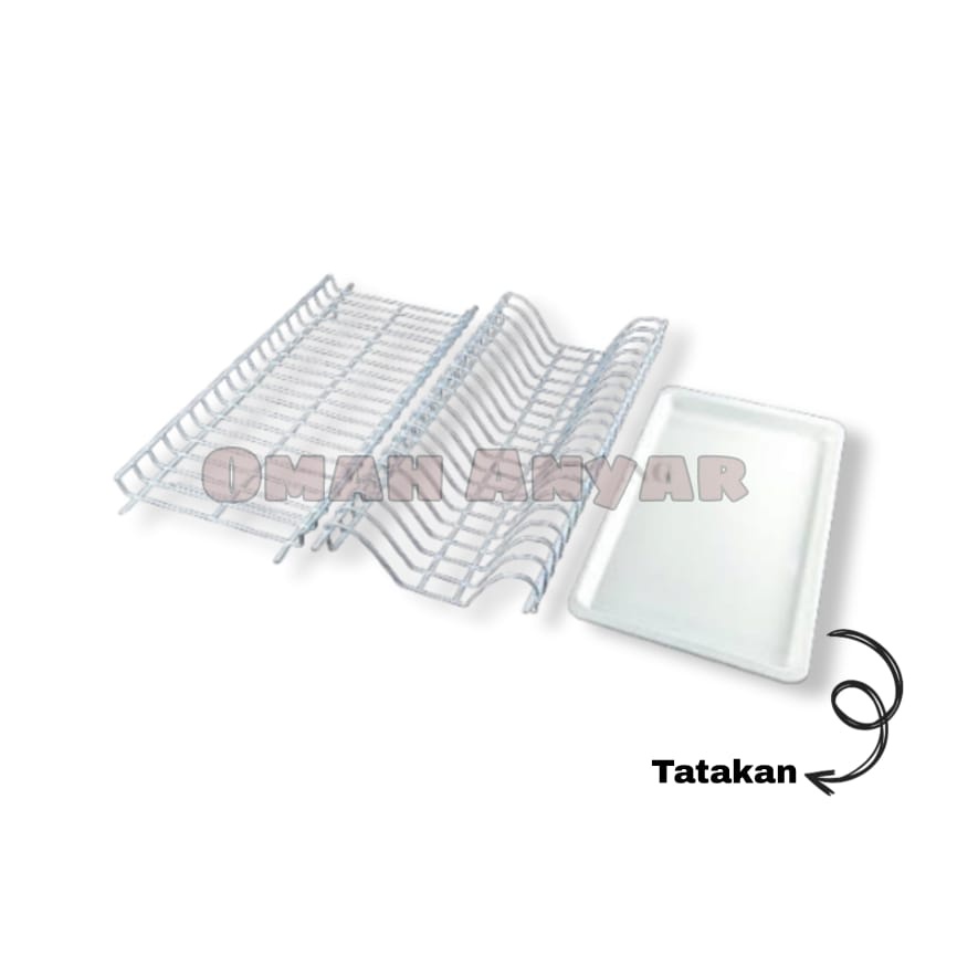 Rak Piring Gantung Gelas Glass Rack Dapur Kitchen Set P - 55 L+T P 60L P 60 L+T P 90 L P 90L+T