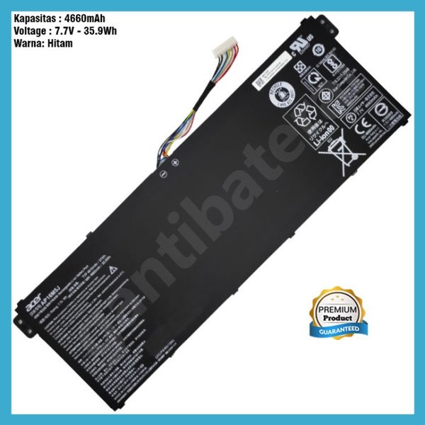 Baterai ORI Acer Aspire one A314-31 A315-51 A114-31 AP16M5J