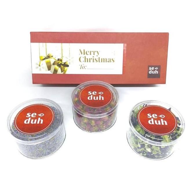 

MURAH CHRISTMAS HAMPER GIFT BOX / HAMPERS EDISI NATAL SET A - SEDUH G6945654ERE