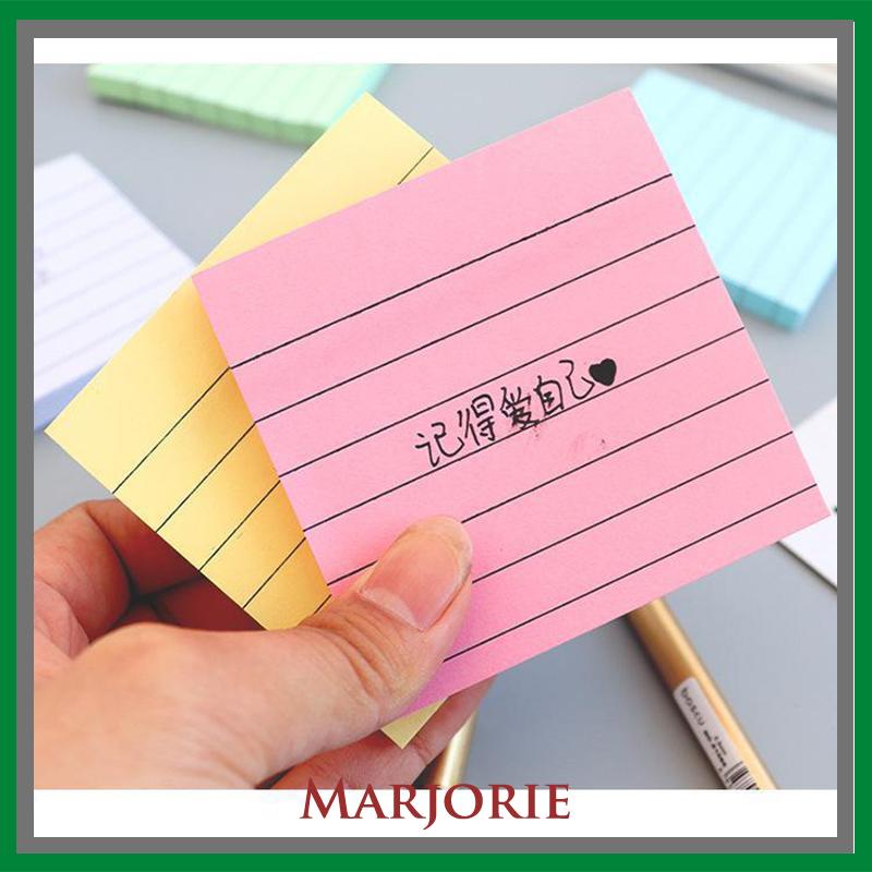 Simplicity sticky note horizontal sticker notepad post maker stiker massage pesan book note-MJD